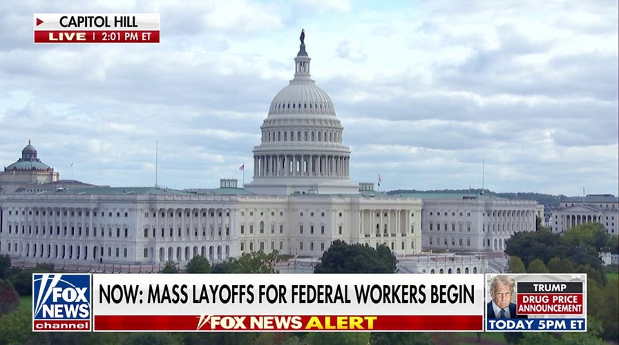 Substantial federal layoffs have begun amid the government shutdown