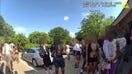 Body camera footage shows a flash mob of teens taking over an Illinois pool
