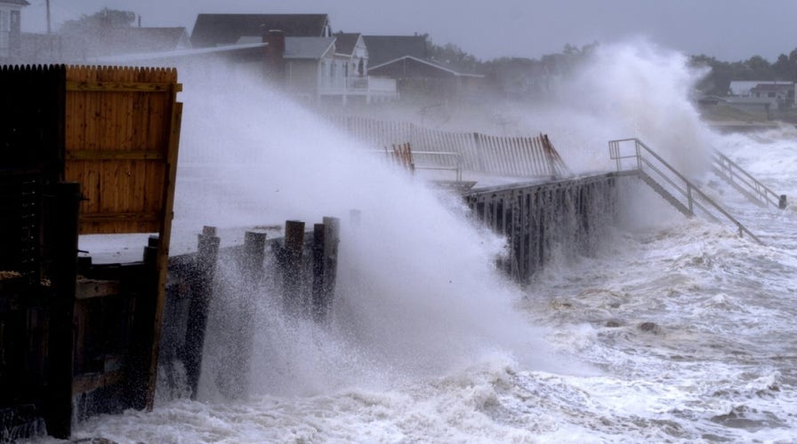 Tropical storm Henri drenches northeast after making landfall