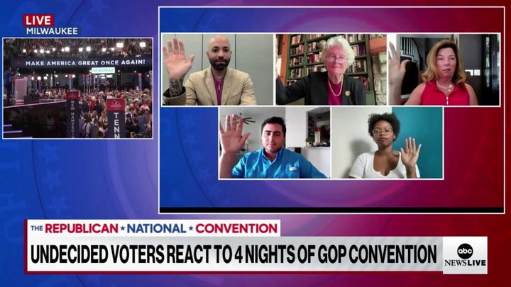 Undecided voter panel agrees Biden should step down