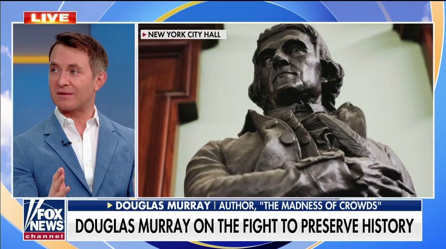 Thomas Jefferson's removal from New York City Hall a 'disgrace': Douglas Murray