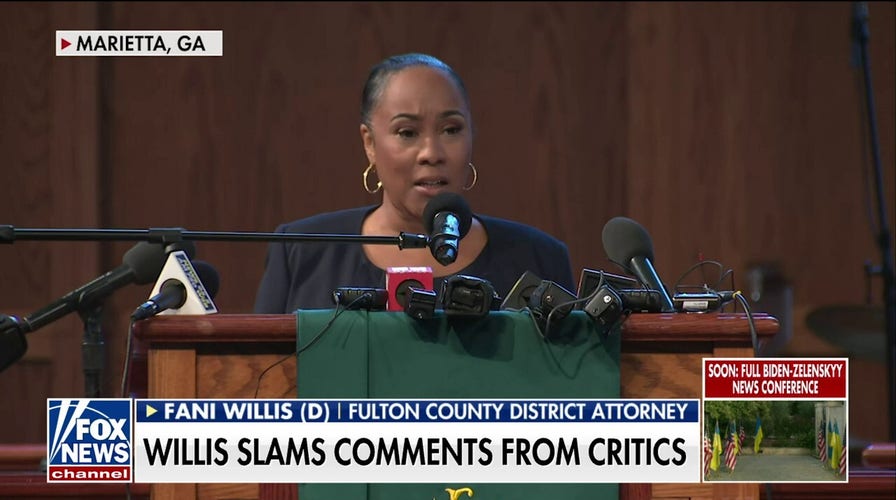 Fani Willis proclaims justice is coming from the unjust, slams critics