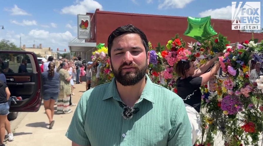 'River of Angels' memorial becomes sacred space as Texas community faces tragic loss