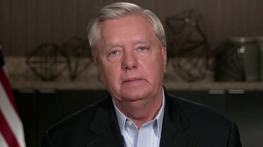 Lindsey Graham blasts Raphael Warnock's far-left record