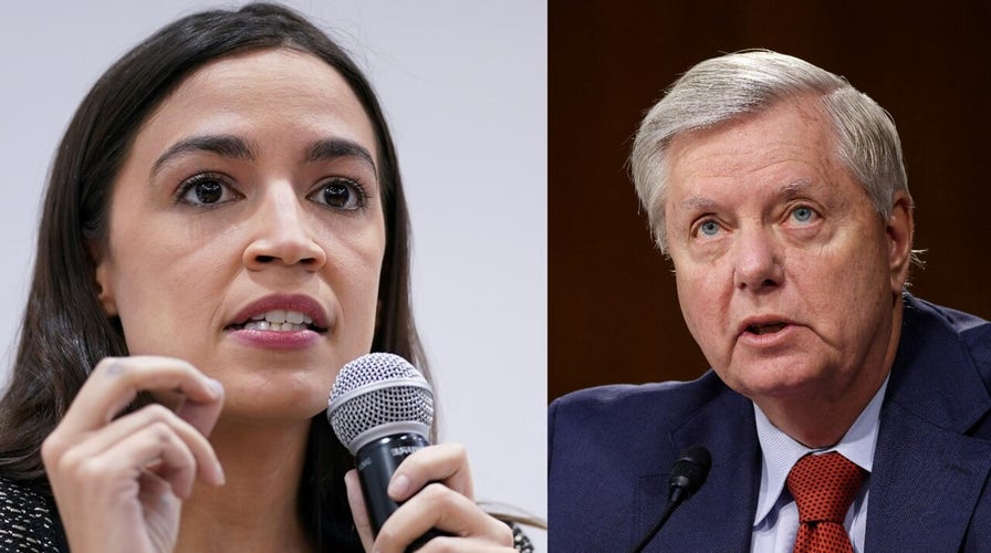 Lindsey Graham slams Alexandria Ocasio-Cortez and the 'squad' over cash bail: 'the enemy is the radical left'