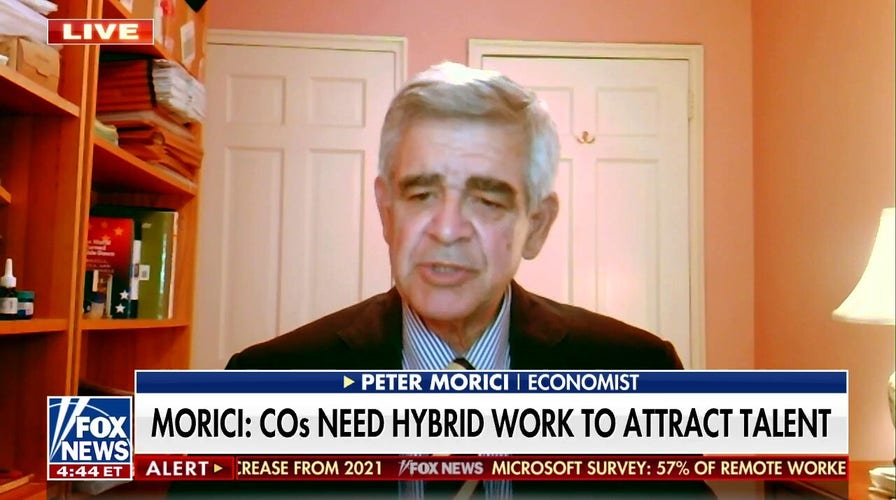 Working from home is an 'optimal' use of employees' time: Peter Morici