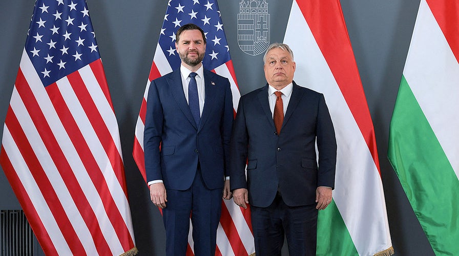  VP Vance speaks alongside Hungarian Prime Minister Viktor Orban