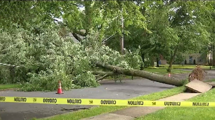 Four dead after powerful storms sweep through Northeast