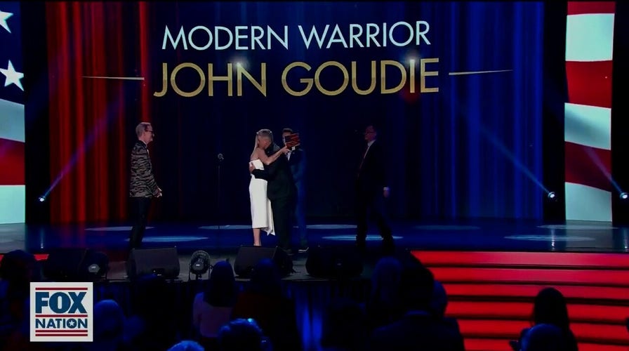 Army Sergeant First Class John Goudie receives ‘Modern Warrior’ award