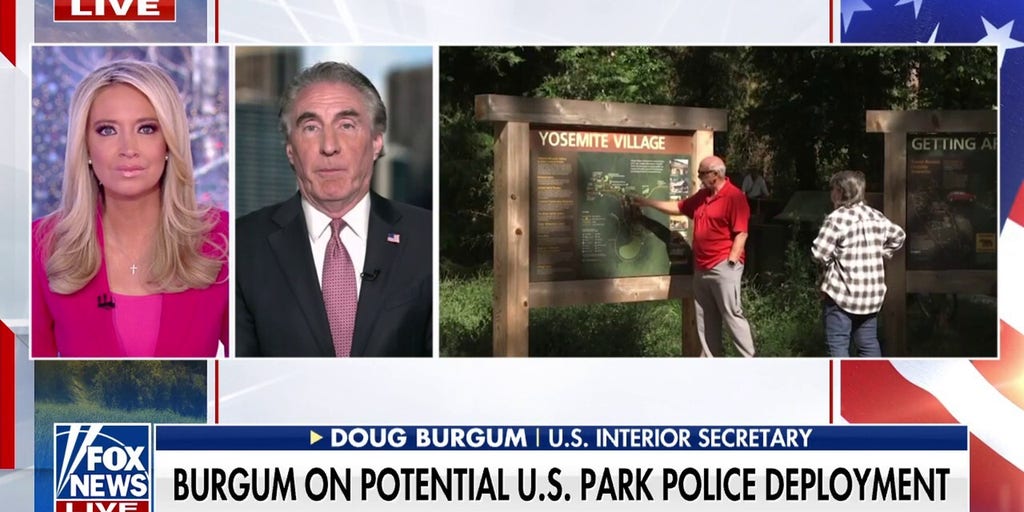 Interior secretary shares insight on state of US Park Police after DC shooting