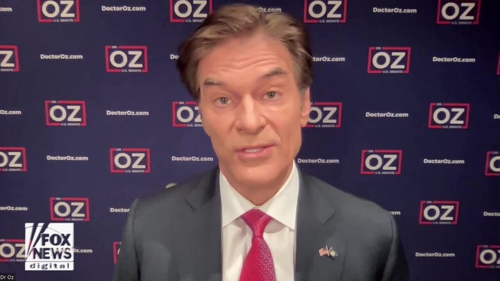 Mehmet Oz doubles down in attacking Fetterman for backing out of debate