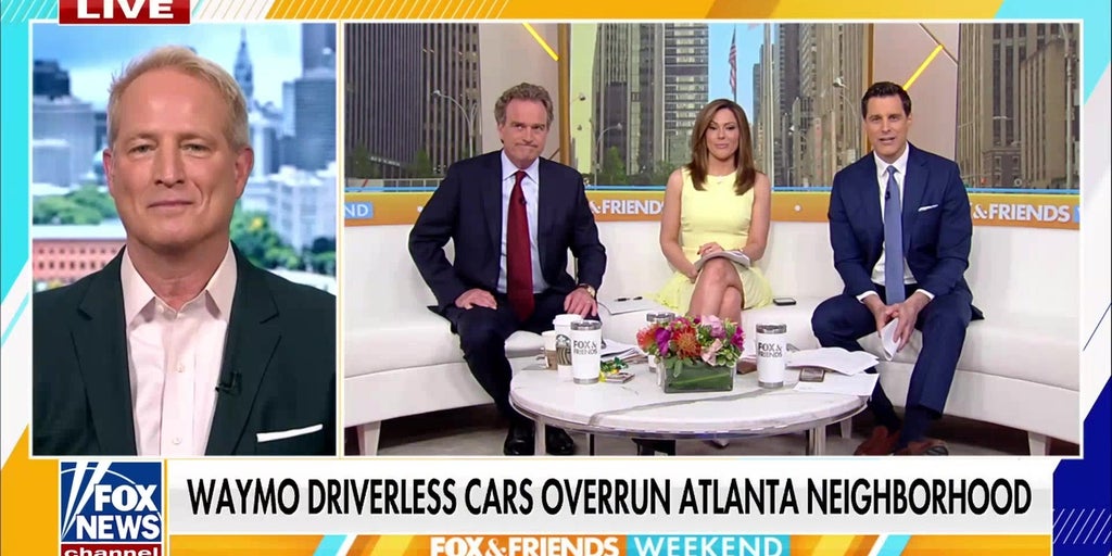 Empty Waymo vehicles swarm Atlanta neighborhood