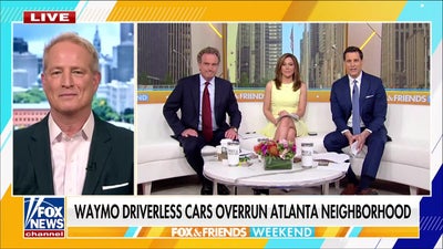 Empty Waymo vehicles swarm Atlanta neighborhood