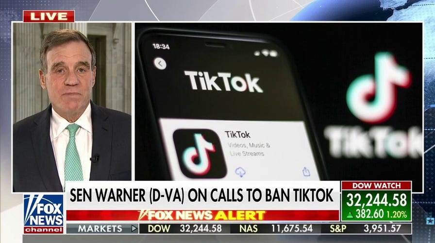 Here's why TikTok should be banned: Sen. Mark Warner