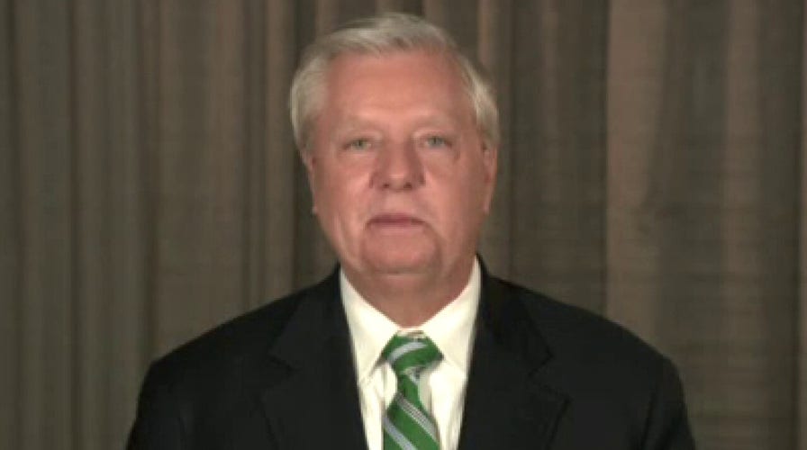 Sen. Lindsey Graham says he will introduce a resolution declaring Putin a war criminal