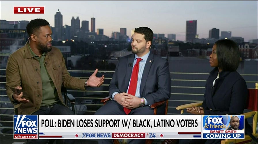 Biden struggling to maintain support among Black, Latino voters