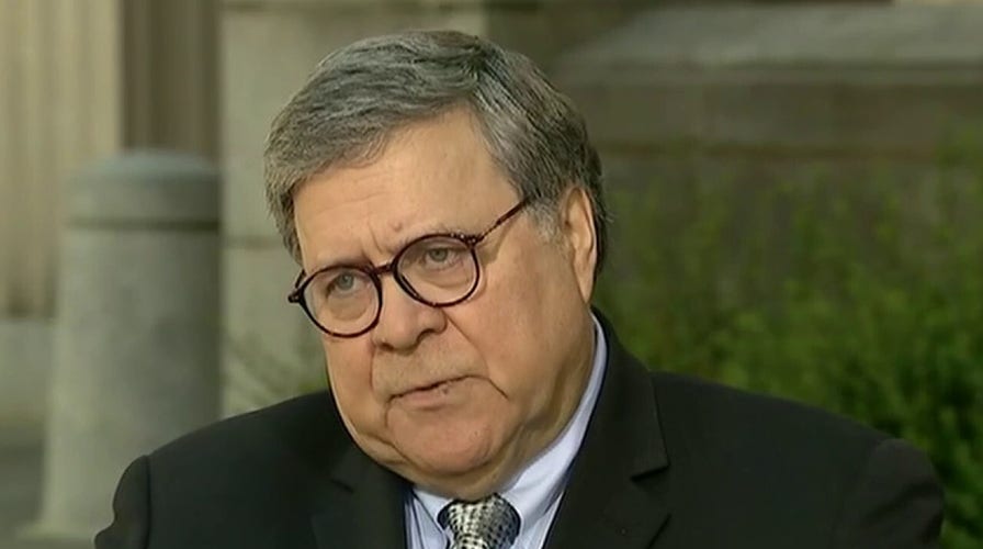 Barr says Durham team has been aggressively moving forward on probing FISA abuses
