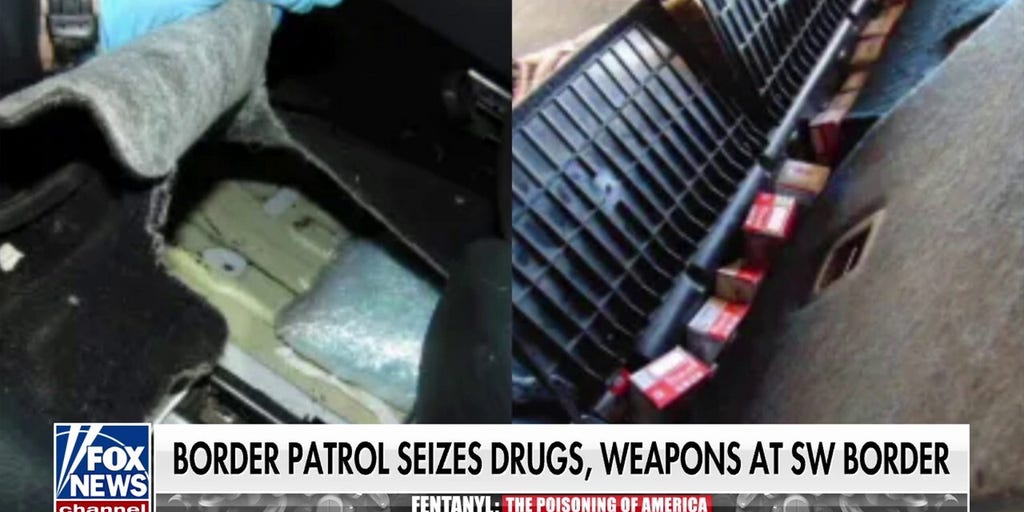 New photos reveal drugs and weapons seized by agents at the southern border
