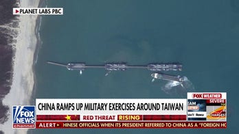 Tensions escalate as China ramps up military exercises around Taiwan