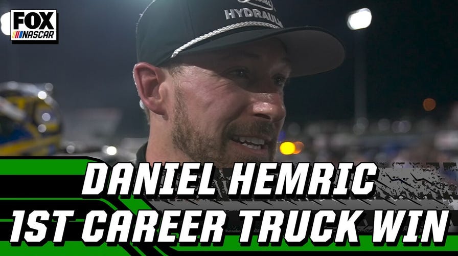'The old man has still got it' – Daniel Hemric on his first career truck series win