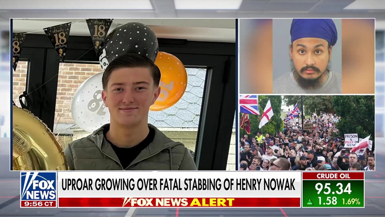 Uproar grows over fatal stabbing of Henry Nowak in UK