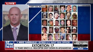 This is Fox's way of memorializing those lost in the downing of Extortion 17 helicopter in Afghanistan: Mike Sarraille