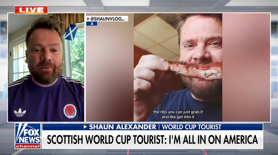 Scottish soccer fan impressed by American hospitality and unique experiences