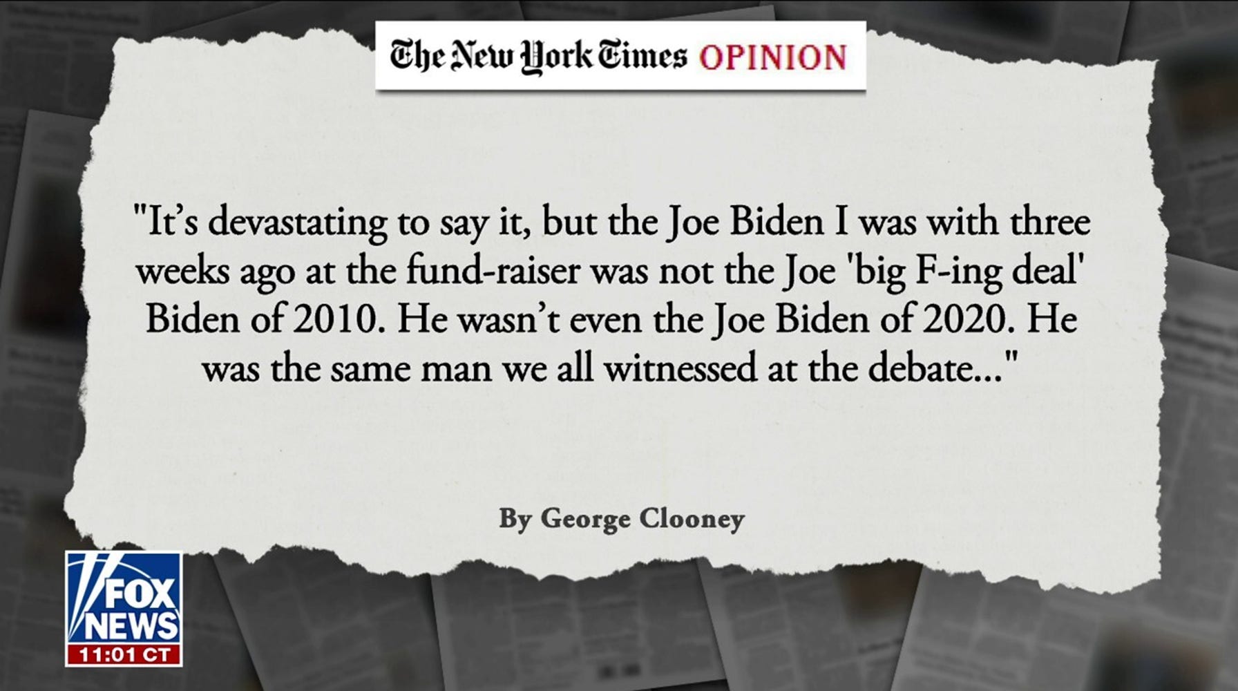 George Clooney Withdraws Biden Support, Echoed By Hollywood Celebrities