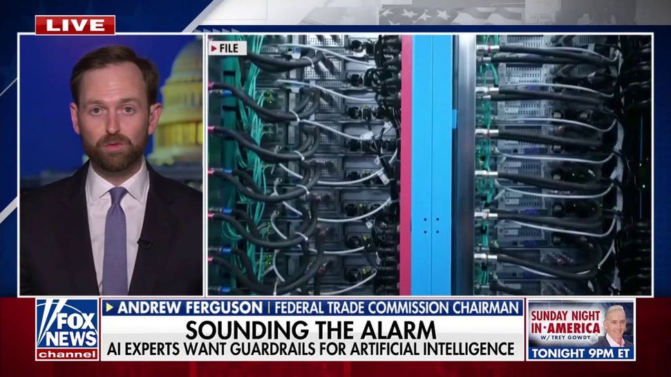 Andrew Ferguson warns against panic-induced AI regulations
