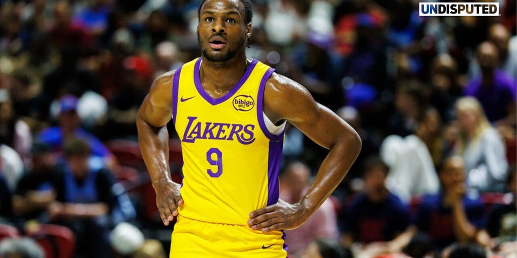 Spotlight on Bronny James reportedly 'caused tension' among Lakers teammates | Undisputed