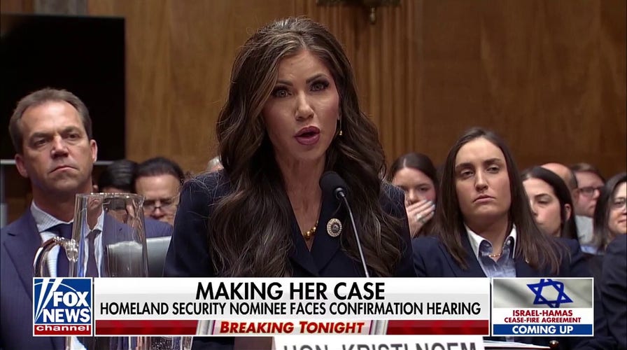 Department of Homeland Security faces pressing issues as Kristi Noem makes her case to lead it
