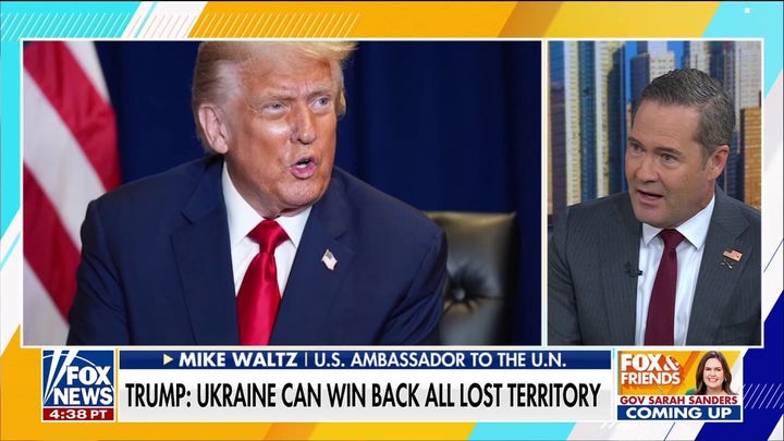 Mike Waltz: Trump is 'not messing around' with Russian drones in NATO airspace