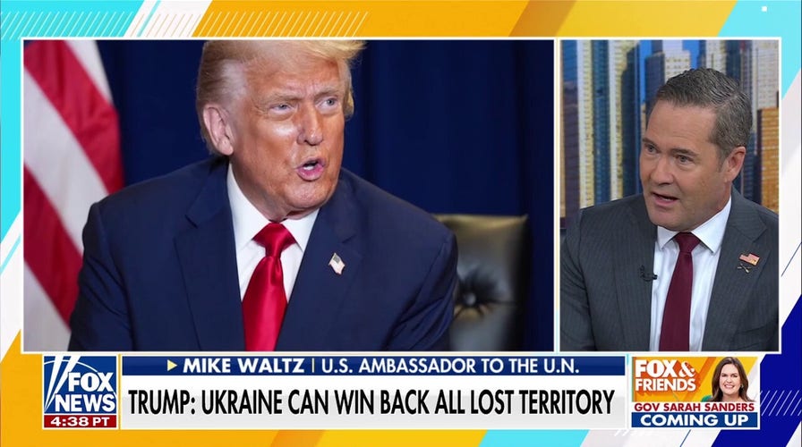 Mike Waltz: Trump is 'not messing around' with Russian drones in NATO airspace
