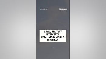 WATCH: Israeli military intercepts retaliatory missile from Iran