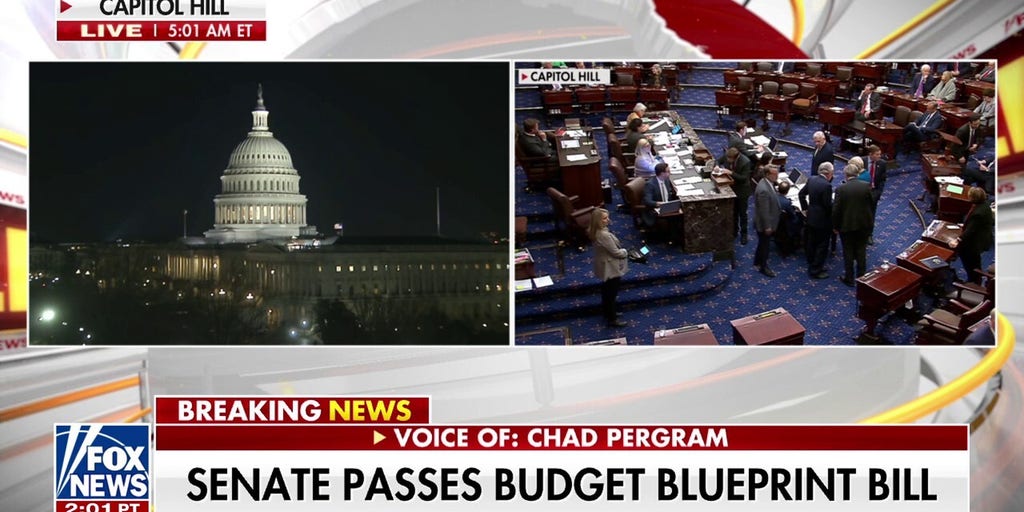 Senate approves budget blueprint after overnight 'vote-a-rama'