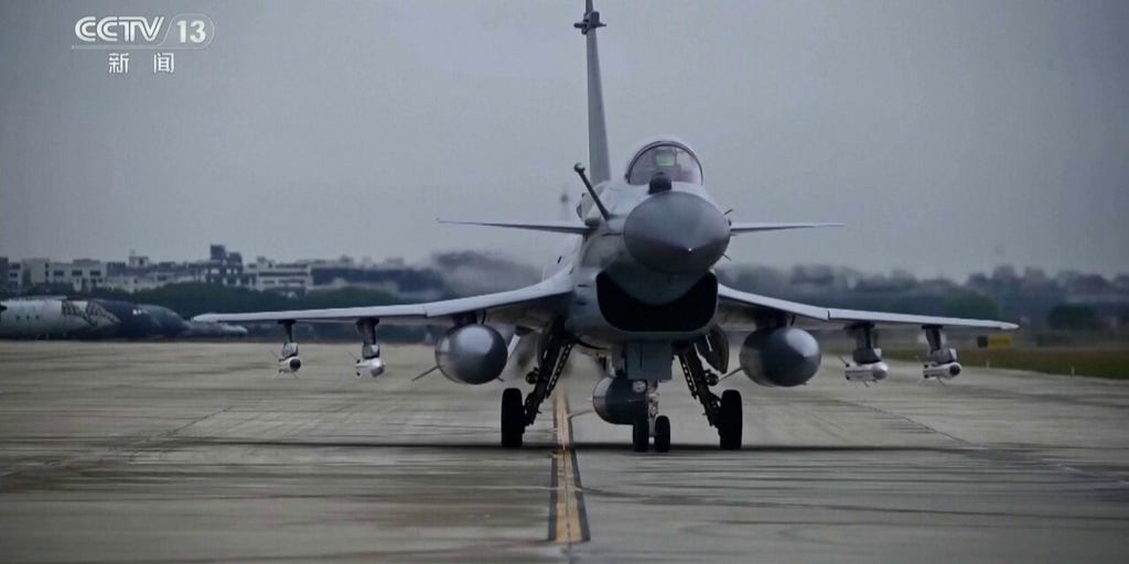 China launches large-scale military drills around Taiwan