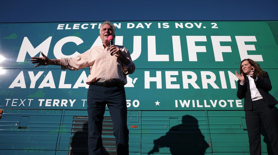 Terry McAuliffe holds an election eve rally