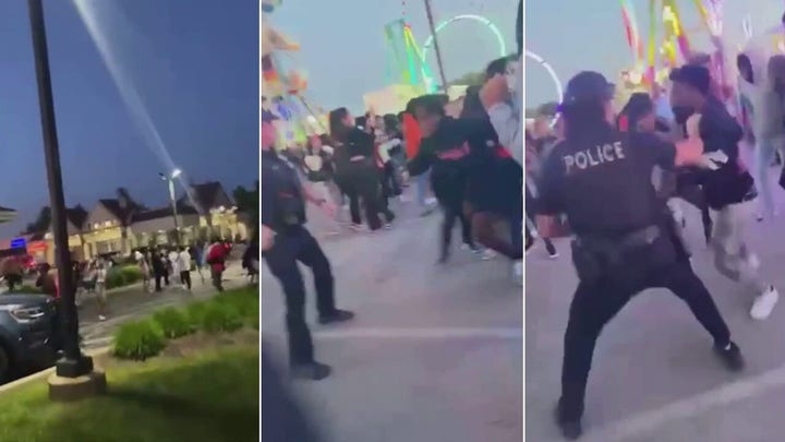 Flash mob of 400 teens in Chicago suburb fight, bring chaos to Armed Forces Carnival, officials say