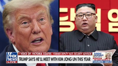 Trump pushes Kim Jong Un meeting, scales back South Korea drills