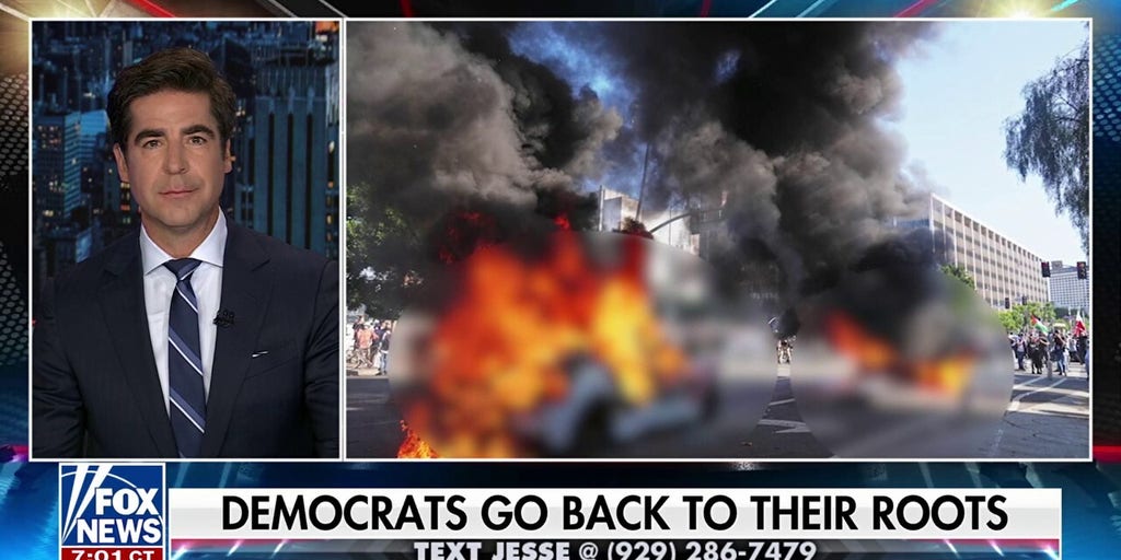 Newsom's whining about democracy, says Jesse Watters
