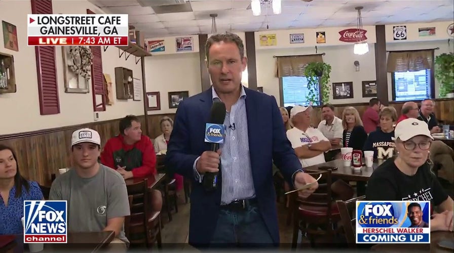 Brian Kilmeade talks with Georgia voters ahead of election