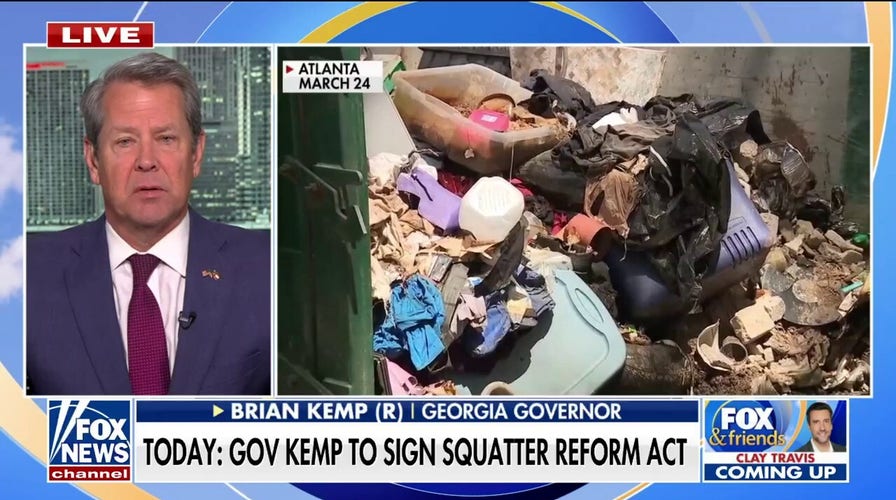Gov. Kemp to sign Squatter Reform Act: 'This is insanity'