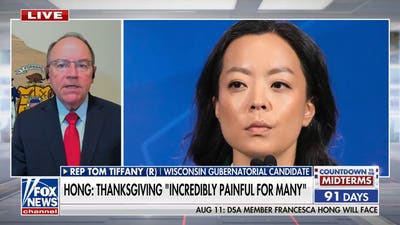 Tom Tiffany slams Francesca Hong's past call to cancel Thanksgiving