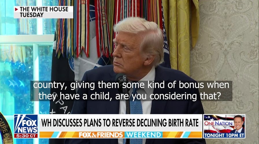 EveryLife president says 'we should all be celebrating' Trump's baby bonus