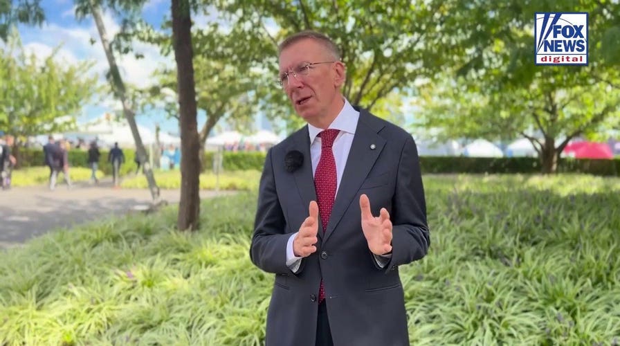 Latvia's president warns of Russia-Iran military cooperation, backs US effort in Strait of Hormuz