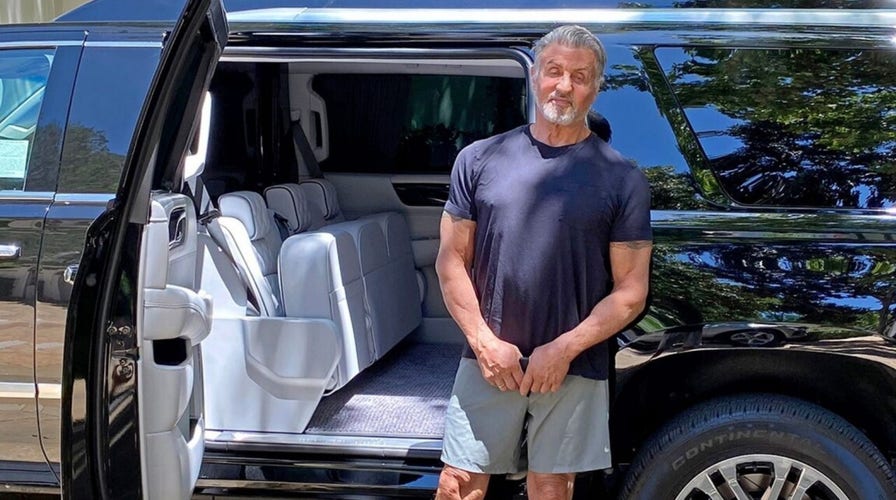 Sylvester Stallone is selling his stretch Cadillac Escalade