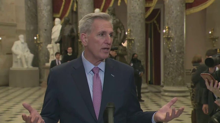 McCarthy thanks Trump after House speaker vote: 'He was with me from the beginning'
