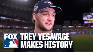 ROOKIE MAKES WORLD SERIES HISTORY Trey Yesavage on 12 strikeout performance vs. Dodgers in Game 5