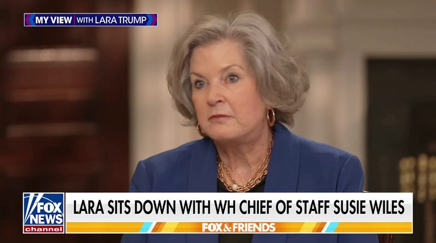 First female White House chief of staff breaks media silence with Lara Trump