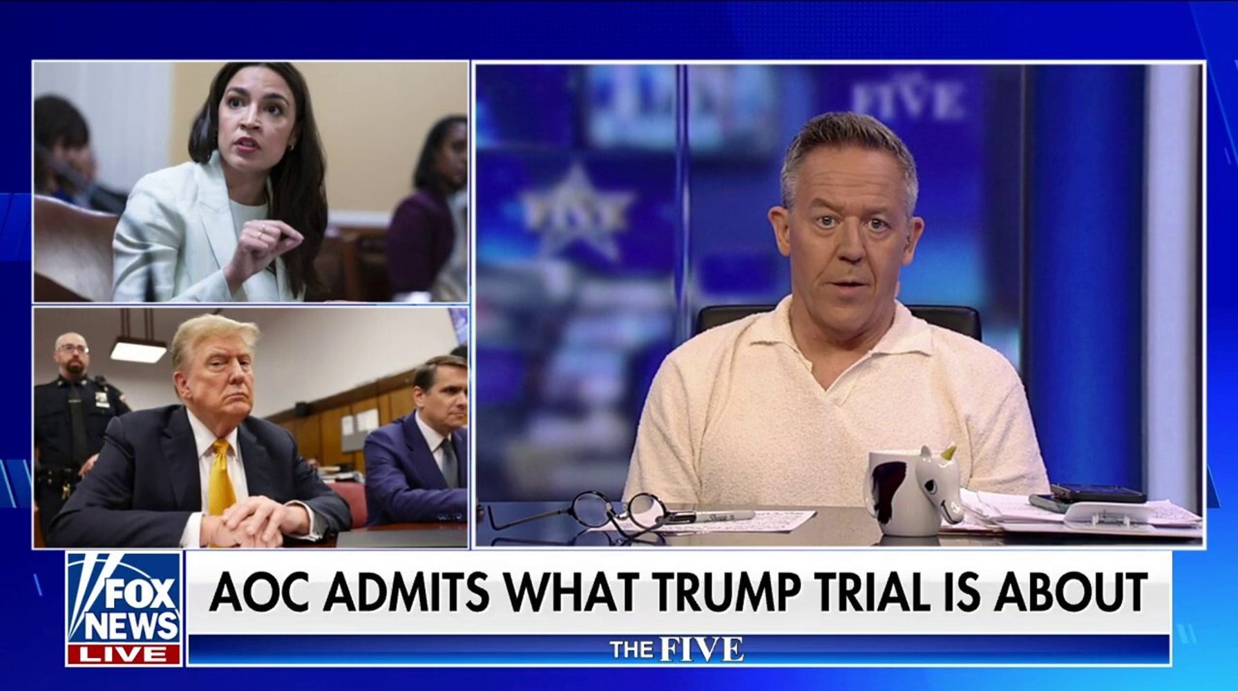 AOC's 'Lawfare Jihad' and Comey's Biden Endorsement: 'The Five' Reacts